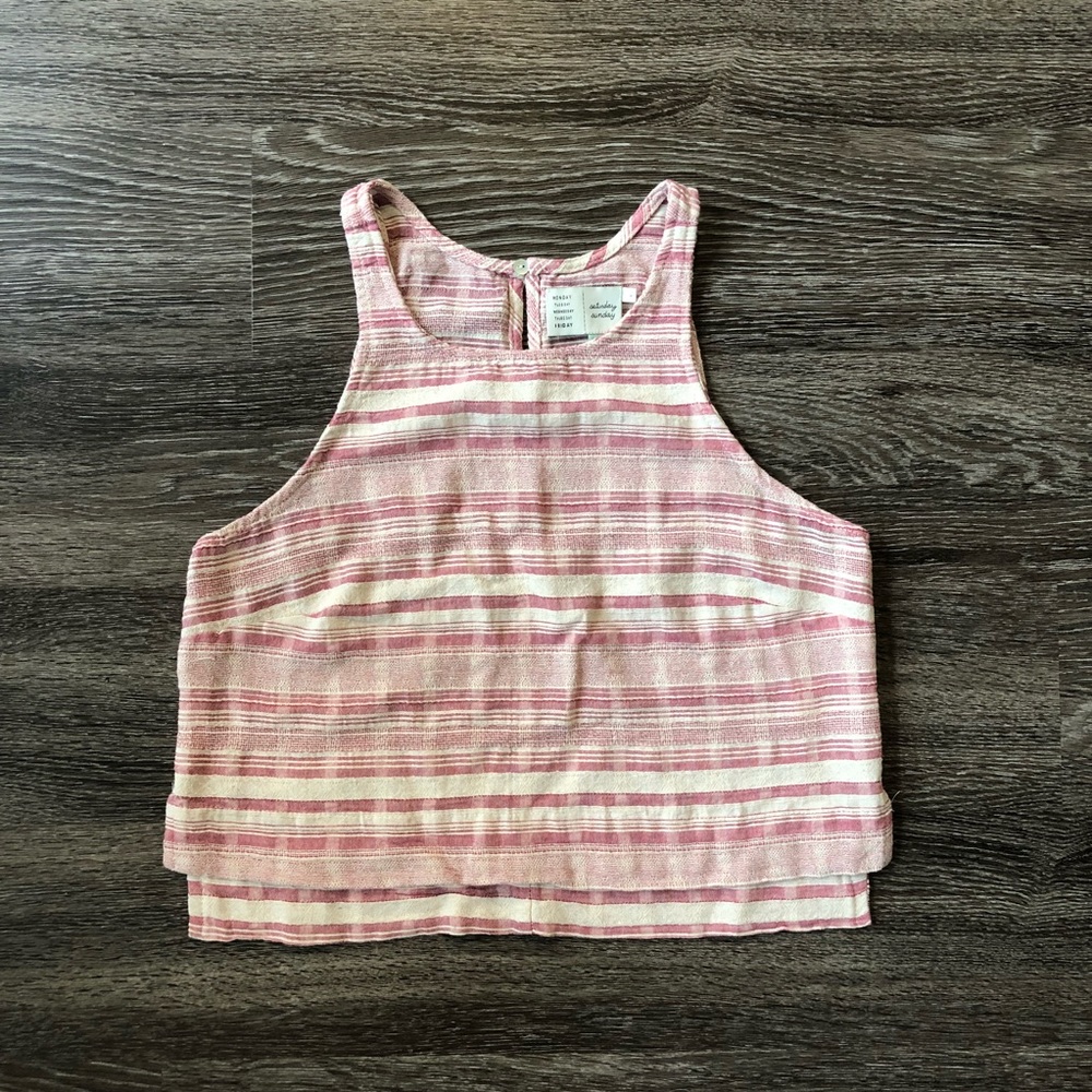 Anthropologie Crop Top